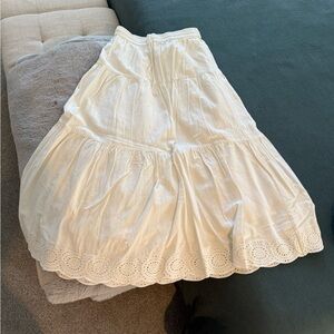 House of Harlow white  Tiered Skirt